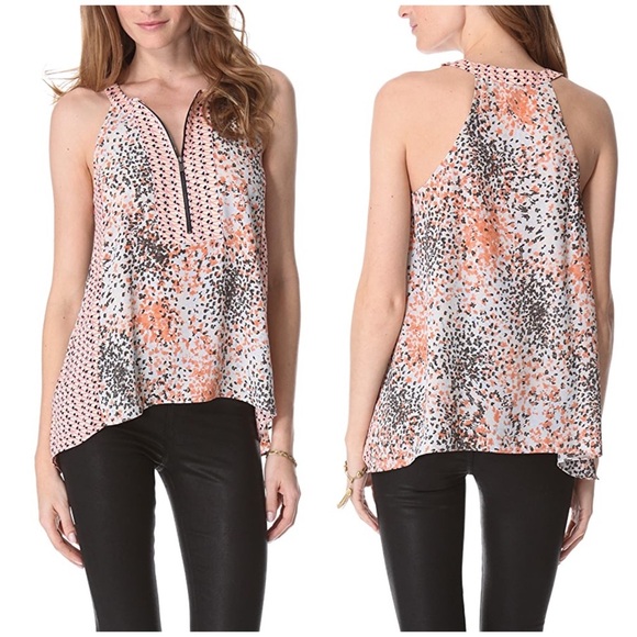 BCBGMaxAzria Nodin Top Swing Tank XXS blouse - Picture 1 of 10